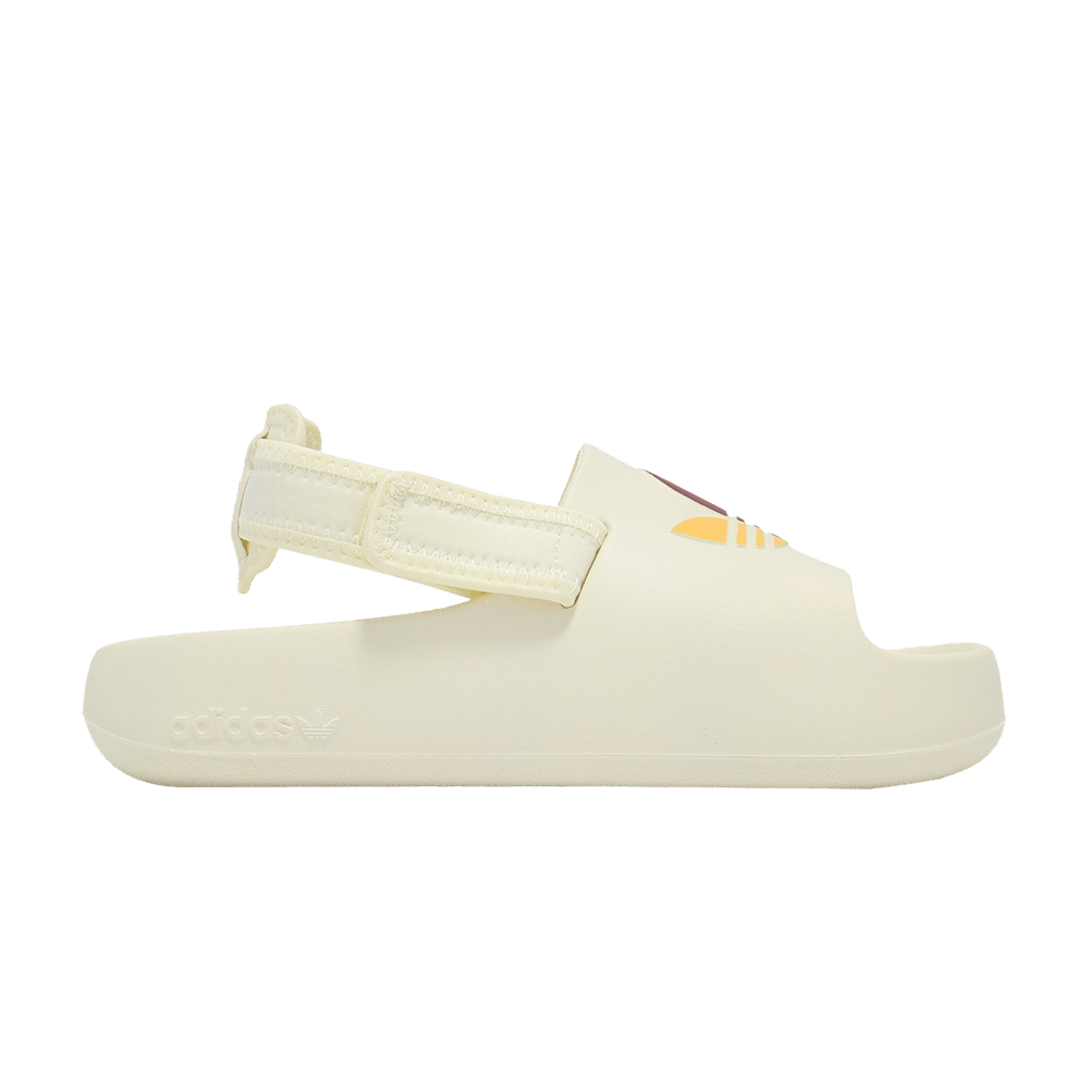 (Youth) adidas adiFOM Adilette Slide J 'Cream Active Purple Scarlet' JP5521