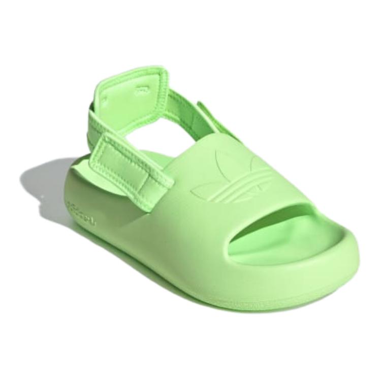 Lookbook (Youth) adidas adiFOM Adilette Slide J 'Green Spark' IG8430