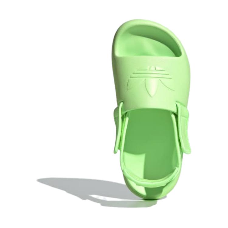 Cheap (Youth) adidas adiFOM Adilette Slide J 'Green Spark' IG8430