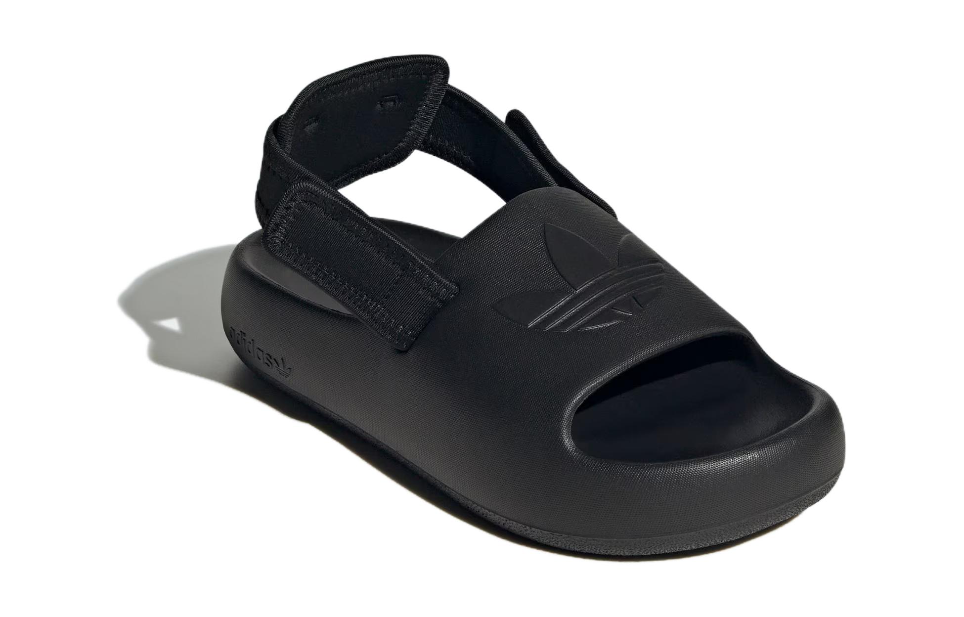 Lookbook (Youth) adidas adiFOM Adilette Slide J 'Triple Black' IG8166