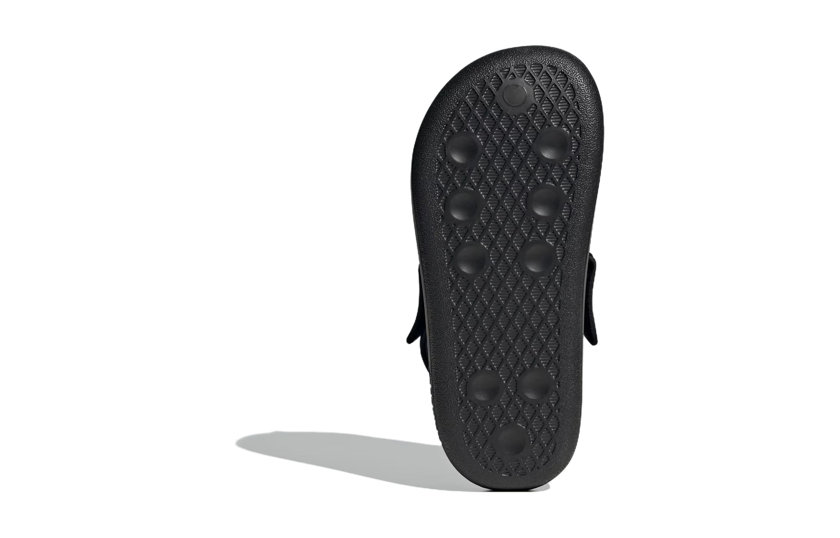 Details for (Youth) adidas adiFOM Adilette Slide J 'Triple Black' IG8166