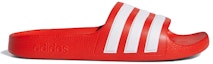 Order (Youth) adidas Adilette Aqua Slides Red/White EF1750