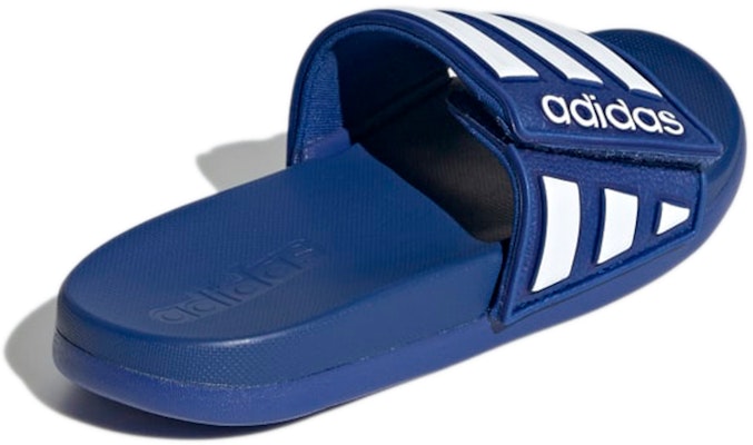 (Youth) adidas Adilette Comfort Adjustable K 'Blue White' GZ5329 Shop (Youth) adidas Adilette Comfort Adjustable K 'Blue White' GZ5329
