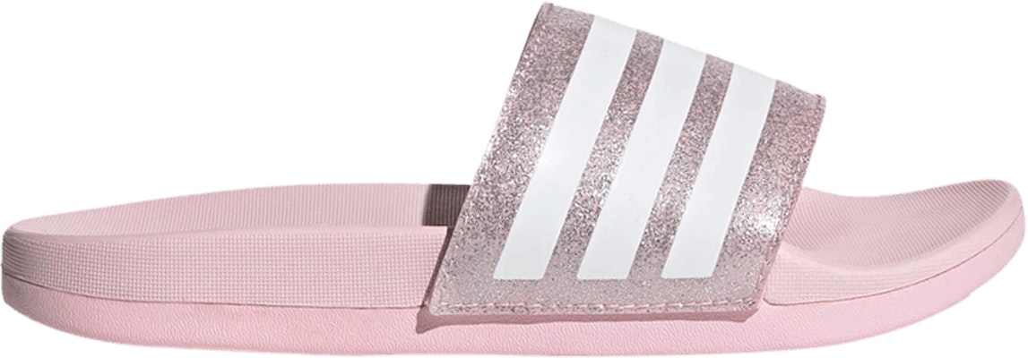 (Youth) adidas Adilette Comfort Slide J 'Clear Pink Glitter' FY8834 Buy (Youth) adidas Adilette Comfort Slide J 'Clear Pink Glitter' FY8834