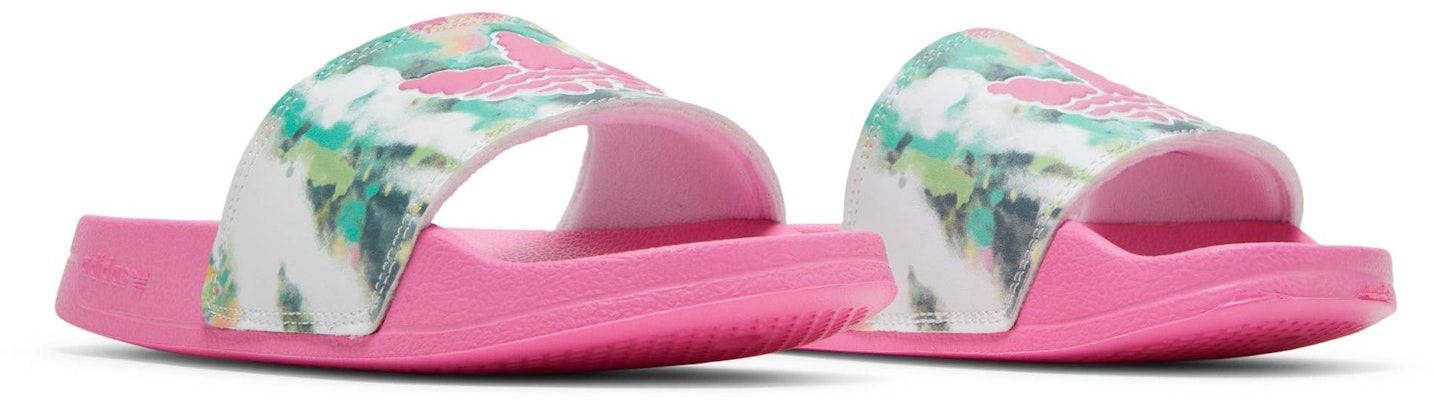 (Youth) adidas Adilette Lite Slide J 'Watercolor' GX5407 Cheap (Youth) adidas Adilette Lite Slide J 'Watercolor' GX5407