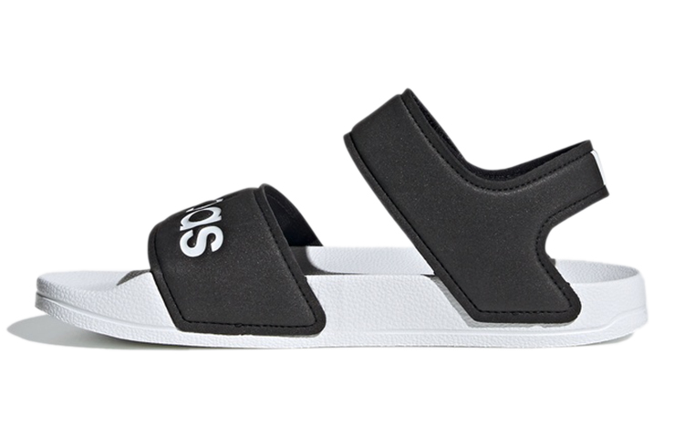 Buy (Youth) adidas Adilette Sandal K Black White Sandals 'Black White' FV6410
