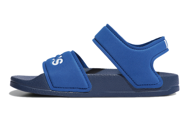 Buy (Youth) adidas Adilette Sandal K Blue Sandals 'Blue Black' EG2133