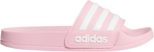 (Youth) adidas Adilette Shower Slides J 'True Pink' G27628 (Youth) adidas Adilette Shower Slides J 'True Pink' G27628