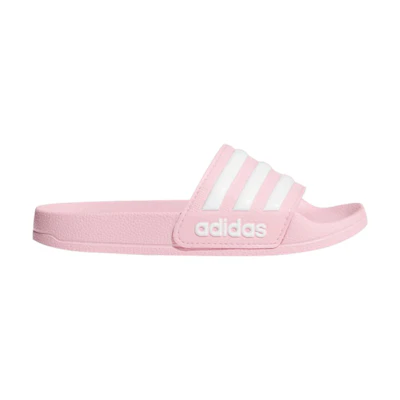 (Youth) adidas Adilette Shower Slides J 'True Pink'