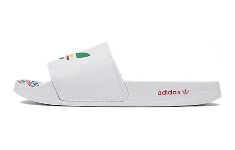 Buy (Youth) adidas Adilette Slides 'White Multi' GY8077