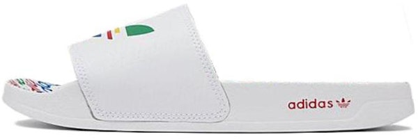 (Youth) adidas Adilette Slides 'White Multi' GY8077 Buy (Youth) adidas Adilette Slides 'White Multi' GY8077