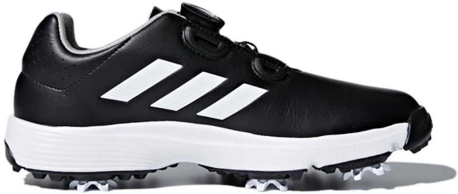 大童 adidas Adipower Boa J 耐磨防滑高爾夫球鞋 黑白 Order 大童 adidas Adipower Boa J 耐磨防滑高爾夫球鞋 黑白