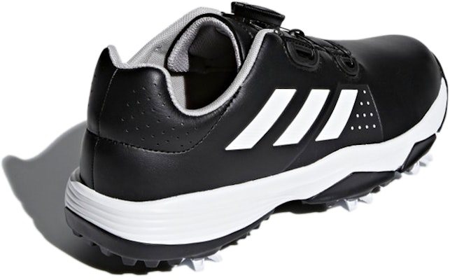 大童 adidas Adipower Boa J 耐磨防滑高爾夫球鞋 黑白 Shop 大童 adidas Adipower Boa J 耐磨防滑高爾夫球鞋 黑白
