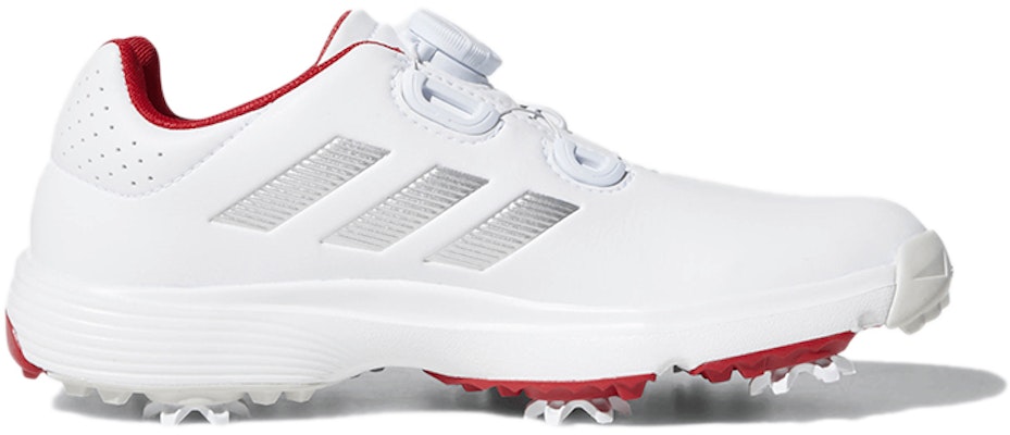 大童 adidas Adipower Boa J 耐磨防滑高爾夫球鞋 白 Order 大童 adidas Adipower Boa J 耐磨防滑高爾夫球鞋 白
