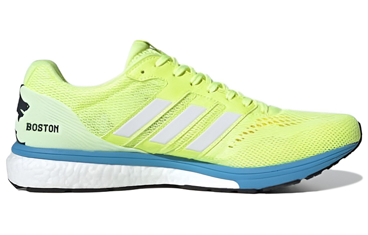 Order 愛迪達 Adizero Boston 7 舒適耐磨跑步鞋 螢光黃