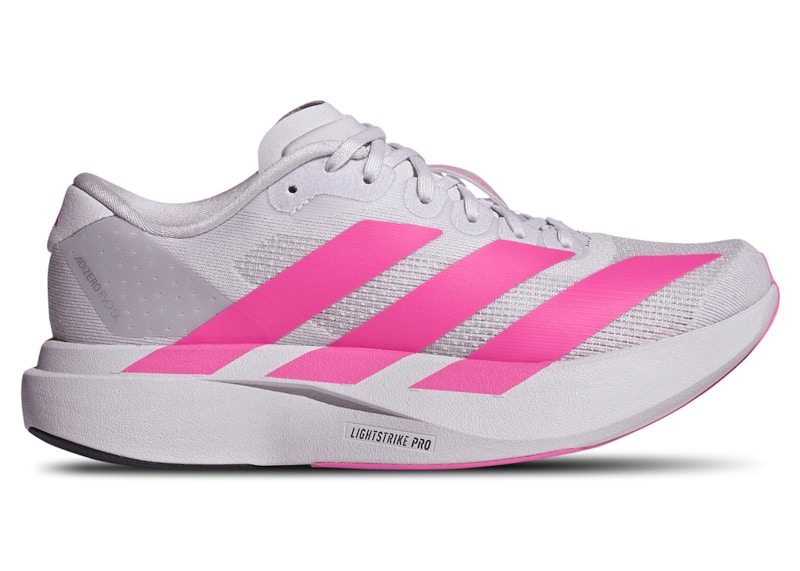 (Youth) adidas Adizero Evo SL Dash Grey Lucid Pink KI1481