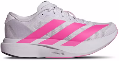 (Youth) adidas Adizero Evo SL Dash Grey Lucid Pink KI1481 (Youth) adidas Adizero Evo SL Dash Grey Lucid Pink KI1481
