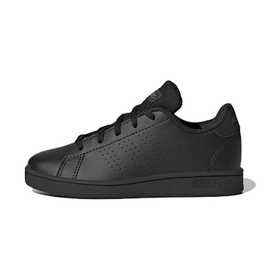 (Youth) Adidas Advantage Lifestyle Court Lace Shoes 'Core Black'