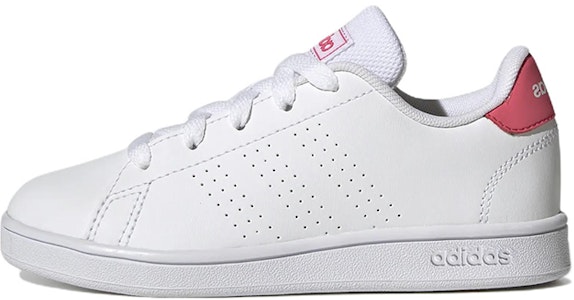 兒童 adidas neo Advantage K 舒適耐磨休閒板鞋 白紅 Buy 兒童 adidas neo Advantage K 舒適耐磨休閒板鞋 白紅