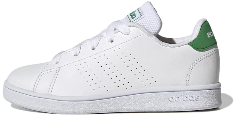 (Youth) adidas Advantage Lifestyle Court Lace Shoes 'White Green' GY6995 Buy (Youth) adidas Advantage Lifestyle Court Lace Shoes 'White Green' GY6995