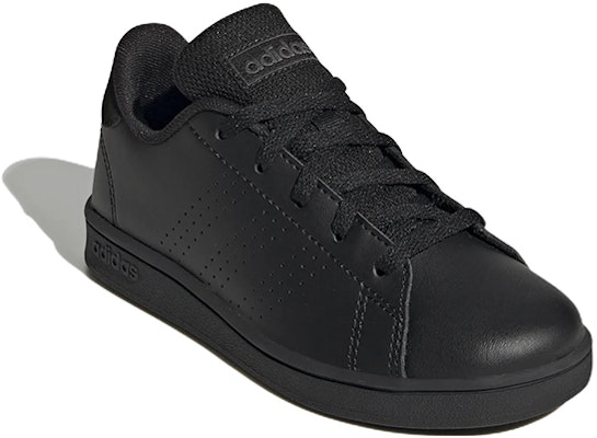 (JR) Adidas Advantage Sepatu Lifestyle Court Lace 'Core Black' GW6484 Lookbook (JR) Adidas Advantage Sepatu Lifestyle Court Lace 'Core Black' GW6484