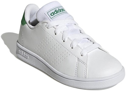 (JR) 阿迪达斯Advantage生活方式篮球系带鞋“白绿” GY6995 Lookbook (JR) 阿迪达斯Advantage生活方式篮球系带鞋“白绿” GY6995