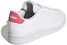 Shop (JR) Kasut adidas Advantage Lifestyle Court Lace 'Putih Merah Jambu' GY6996