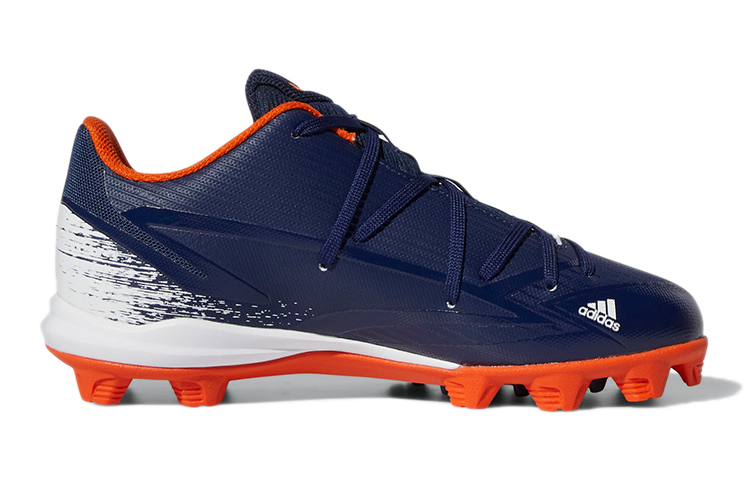 Order 儿童 adidas Afterburner 8 Mid Cleats K 中筒防磨棒球鞋 藍橙