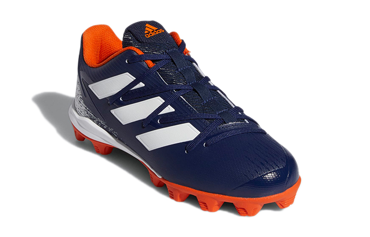 Lookbook 儿童 adidas Afterburner 8 Mid Cleats K 中筒防磨棒球鞋 藍橙
