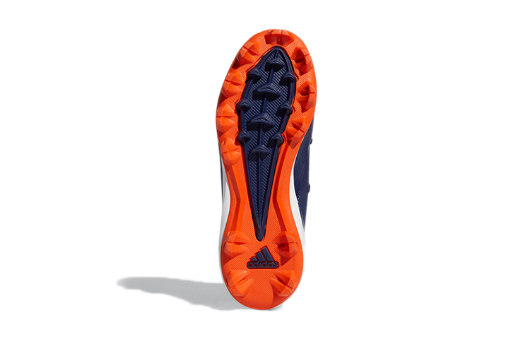 Details for 儿童 adidas Afterburner 8 Mid Cleats K 中筒防磨棒球鞋 藍橙