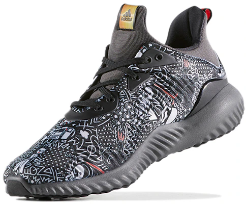 adidas Alphabounce Starwars J 'Hitam Kelabu' BW1117 Lookbook adidas Alphabounce Starwars J 'Hitam Kelabu' BW1117