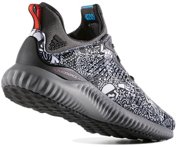 adidas Alphabounce Starwars J 'Hitam Abu-Abu' BW1117 Shop adidas Alphabounce Starwars J 'Hitam Abu-Abu' BW1117