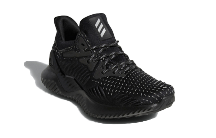 (Youth) adidas Alphabounce Beyond J 'Black Silver' 圖 3