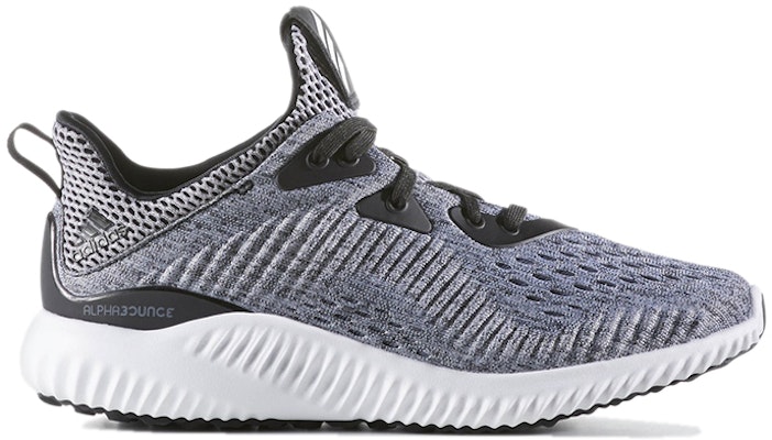 (Youth) adidas Alphabounce Em 'Gray White Black' BW0579 Order (Youth) adidas Alphabounce Em 'Gray White Black' BW0579