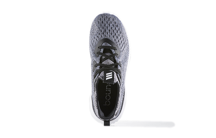 Shop (JR) adidas Alphabounce Em 'Gris Blanco Negro' BW0579