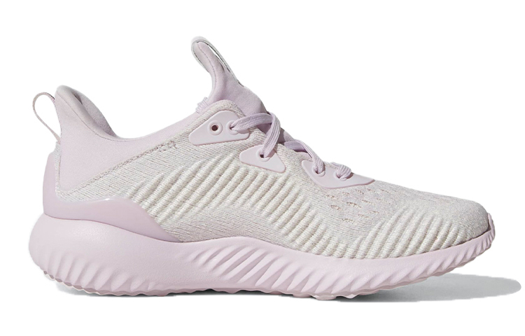Order 大童 adidas Alphabounce Em J 透氣舒適 低幫跑步鞋 粉