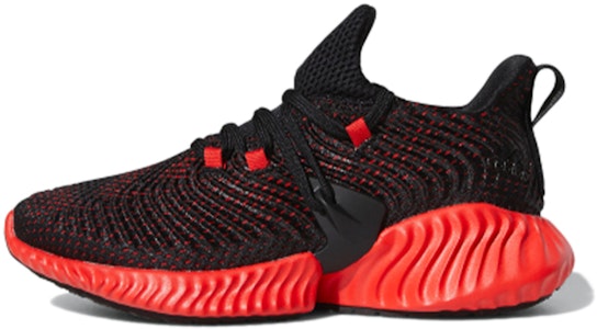 大童 愛迪達 AlphaBounce Instinct J 黑紅 Buy 大童 愛迪達 AlphaBounce Instinct J 黑紅
