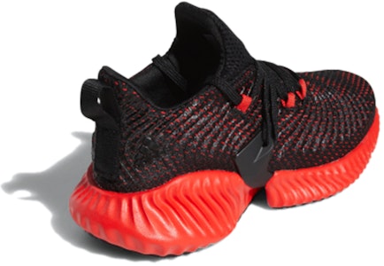 大童 愛迪達 AlphaBounce Instinct J 黑紅 Shop 大童 愛迪達 AlphaBounce Instinct J 黑紅