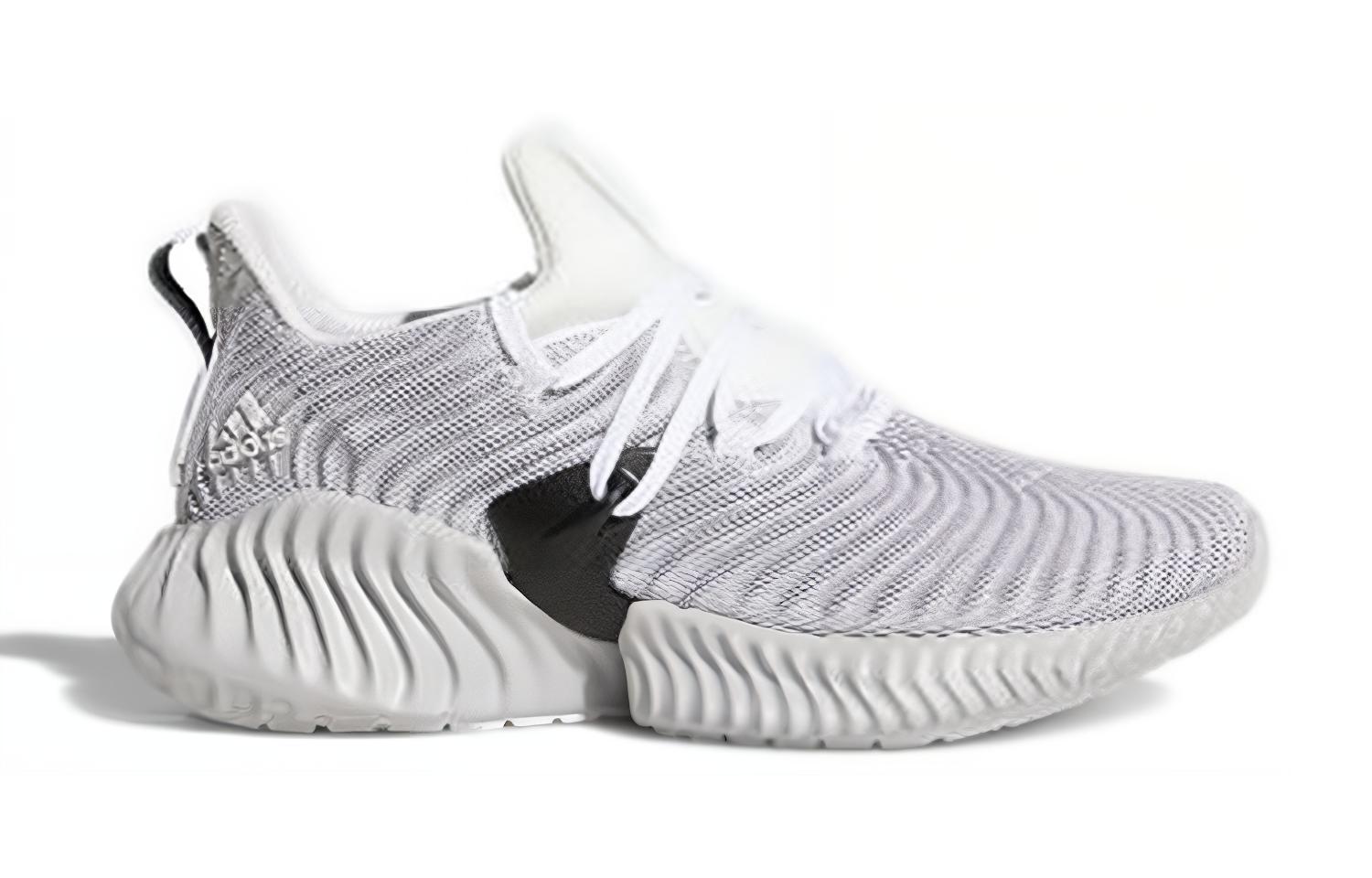 (Youth) adidas AlphaBounce Instinct J 'White' 圖 2