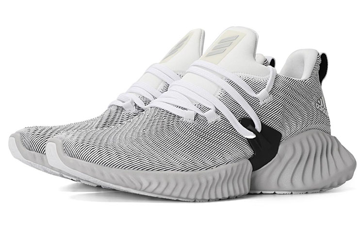 (Youth) adidas AlphaBounce Instinct J 'White' 圖 3