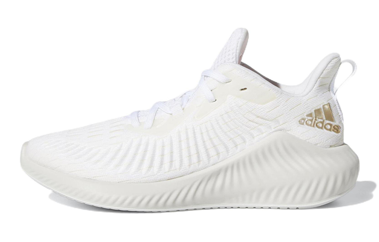 (Youth) adidas Alphabounce J 'White Gold' EF0943