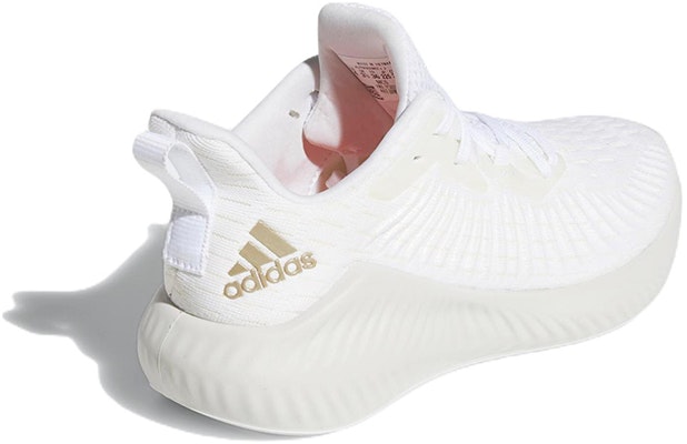 (JR) adidas Alphabounce J 'Blanco Oro' EF0943 Shop (JR) adidas Alphabounce J 'Blanco Oro' EF0943