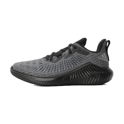 (Youth) adidas Alphabounce Plus J 'Core Black Grey'