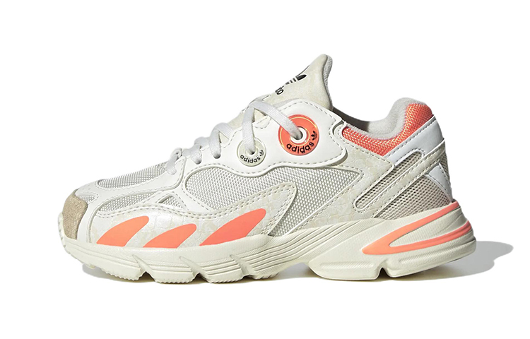 (Youth) adidas Astir J 'White Beam Orange' HP9763