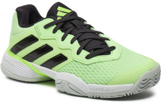 (Youth) adidas Barricade J 'Green Spark Aurora Black' IF0449 Lookbook (Youth) adidas Barricade J 'Green Spark Aurora Black' IF0449