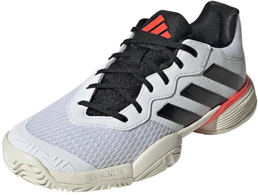 (Youth) adidas Barricade J 'White Black' IF0451 Lookbook (Youth) adidas Barricade J 'White Black' IF0451
