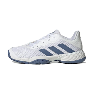 (Youth) adidas Barricade J 'White Crew Blue'