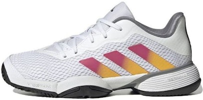 (Youth) adidas Barricade J 'White Lucid Fuchsia' HP9697 (Youth) adidas Barricade J 'White Lucid Fuchsia' HP9697