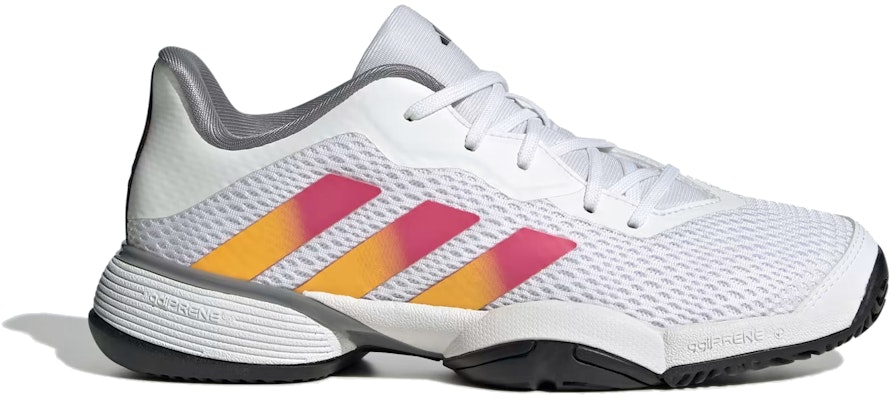 (Youth) adidas Barricade J 'White Lucid Fuchsia' HP9697 Order (Youth) adidas Barricade J 'White Lucid Fuchsia' HP9697