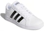 Lookbook (JR) adidas Baseline J 'Putih Hitam' AW4299